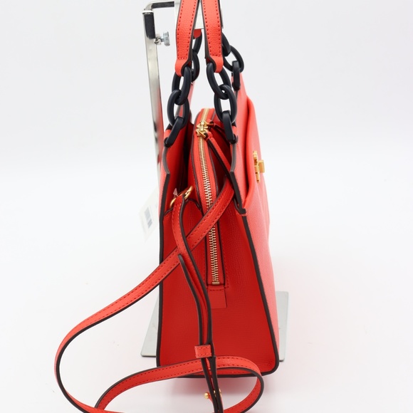 Tory Burch Kira Leather Small Tote Crossbody Bag - Picture 3 of 8